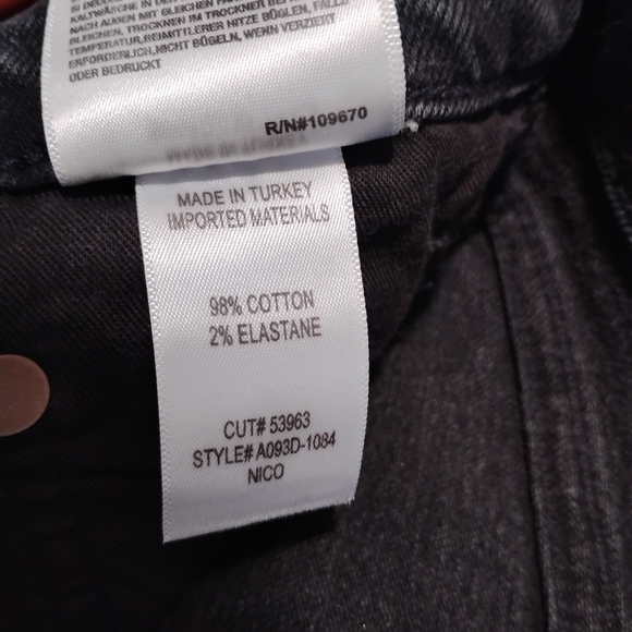 ✨HOST PICK✨AGOLDE | Nico in Cassette Black | Grunge Punk Distressed Jean | 26 - Picture 8 of 16